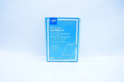 Medline NON21453 Extra Absorbent Abdominal Pad 7 1/2 x 8inch - Box of 20
